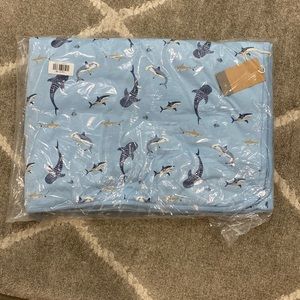 Kyte baby stream shark toddler blanket